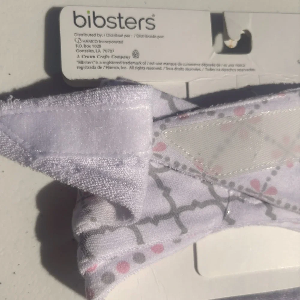 Baby Bibs 6pk OS Multi New Giraffe Floral Bandana NWT